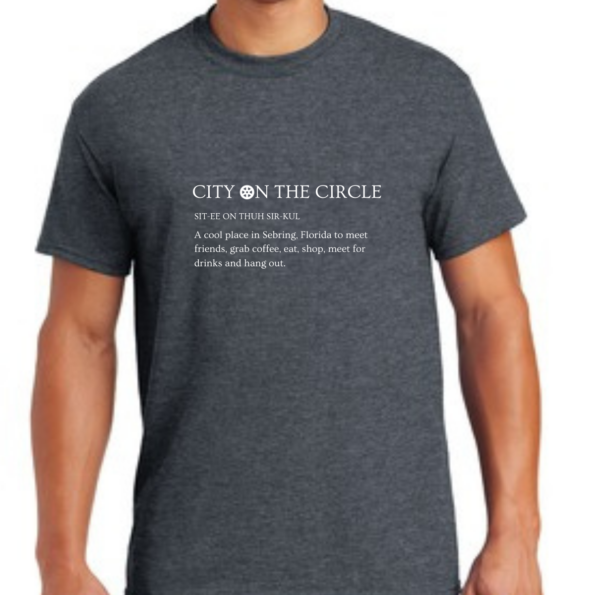 Gildan® DryBlend® Unisex City on the Circle Graphic Tee
